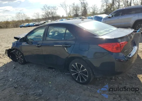 2017 Toyota Corolla L из США, поврежденный, VIN 2T1BURHE3HC860980